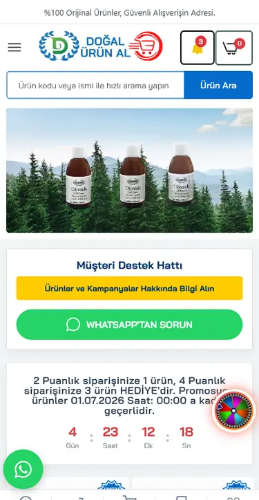 Doğal Ürün Al